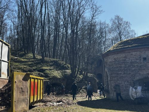 Die letzten Pendler zur Arbeitsstätte